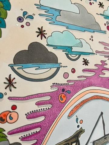 ✨ Souvenir d'une session Bretonne en bord de mer – Quand la mer se teinte de couleurs et de silence 🎨🌊